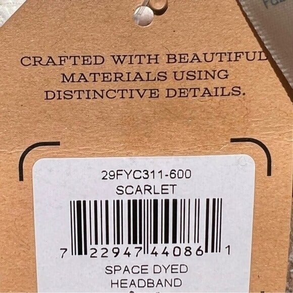 🌻NEW (with tags) Frye and Co. Gorpcore Space Dyed Headband - Picture 6 of 6